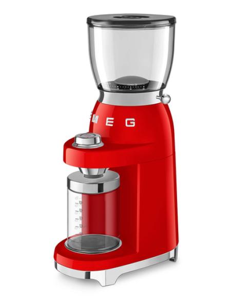 Smeg CGF01RDEU molinillo de café 150 W Rojo