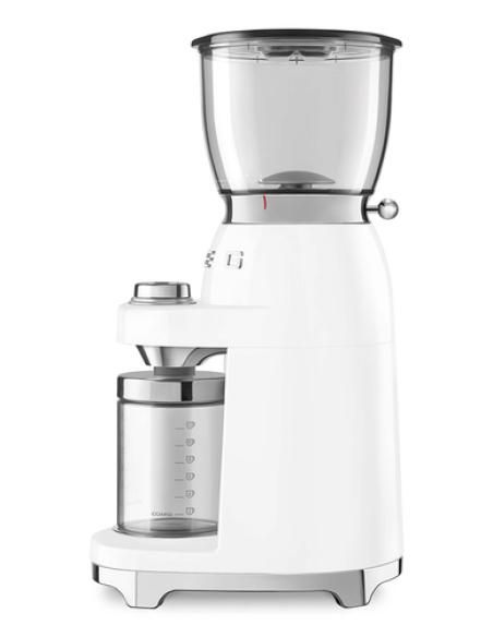 Smeg CGF01WHEU molinillo de café 150 W Blanco