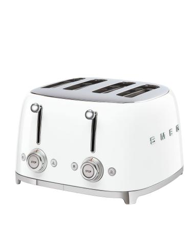 Smeg TSF03WHEU tostadora 6 4 rebanada(s) 2000 W Blanco