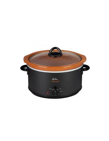 JATA JEOL2135 olla de cocción lenta 3,5 L 180 W Negro, Terracota