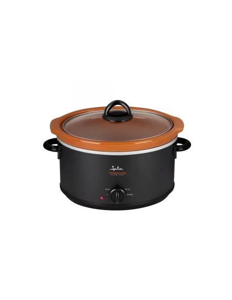 JATA JEOL2135 olla de cocción lenta 3,5 L 180 W Negro, Terracota