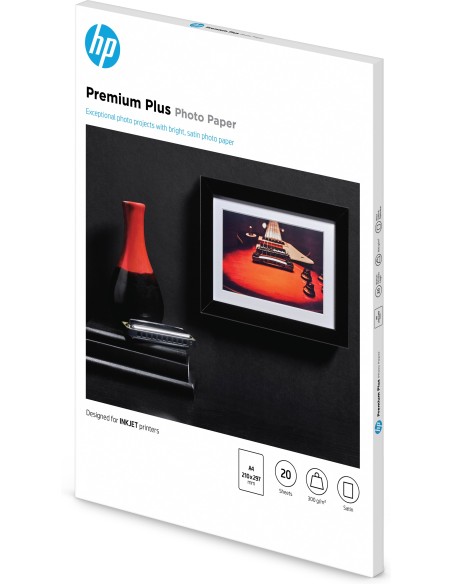 PAPEL HP CR673A FOTOGRAFICO SEMIGLOSSY PREMIUM A4 300GR 20HOJAS