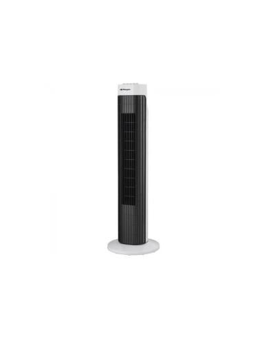 VENTILADOR DE TORRE ORBEGOZO TW 0750 45W ALTURA 77CM 3 VELOCIDADES NEGRO BLANCO 16937 OR