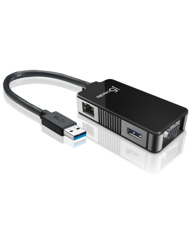 ADAPTADOR J5CREATE USB 3.0 A VGA GIGABIT LAN US JUA370