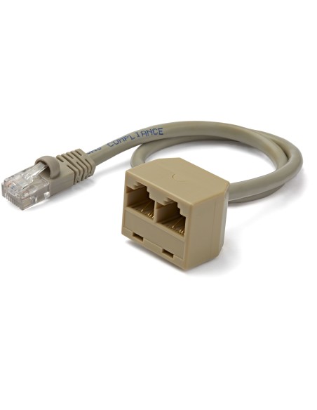 SPLITTER RJ45 MACHO A 2 RJ45 HEMBRA STARTECH RJ45SPLITTER