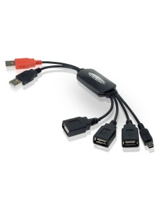 HUB USB 2.0 CONCEPTRONIC 3 PUERTOS USB + 1 MINI USB CFLEXHUB