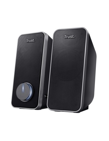 ALTAVOCES TRUST ARYS  2.0 14W RMS USB - COLOR NEGRO 20179