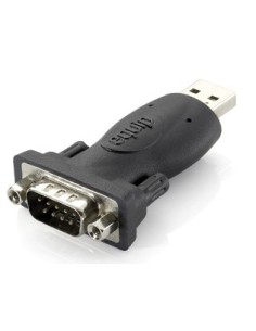 ADAPTADOR USB A M A RS232 M EQUIP NEGRO 133382