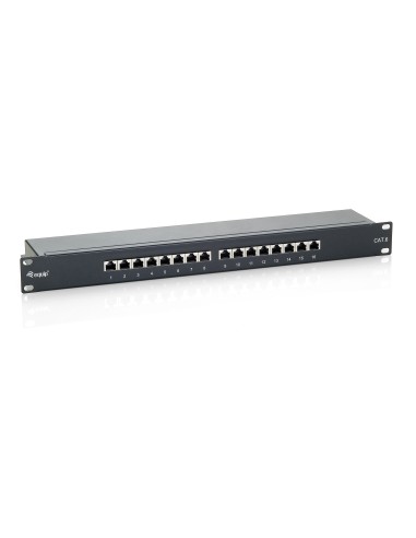 EQUIP 326416 PATCH PANEL CAT-6 APANTALLADO 16 PUERTOS