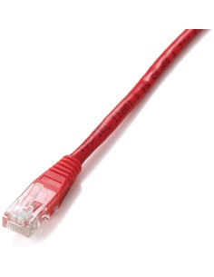 LATIGUILLO RJ45 CAT-5e UTP 2MT EQUIP ROJO 825421