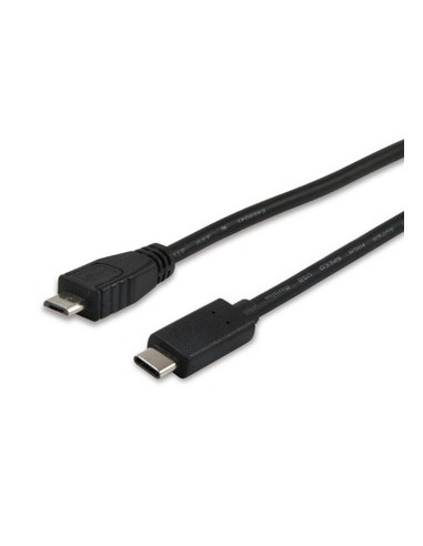 CABLE USB C M A MICRO USB B M 1MT EQUIP 12888407