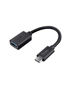 ADAPTADOR USB C M A USB A H TRUST NEGRO 20967