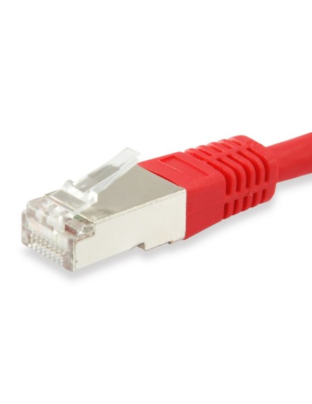LATIGUILLO RJ45 FTP CAT-6 3MT EQUIP ROJO 605622