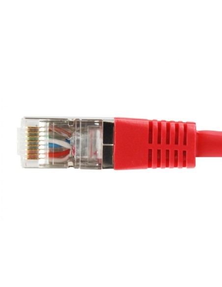 LATIGUILLO RJ45 FTP CAT-6 3MT EQUIP ROJO 605622