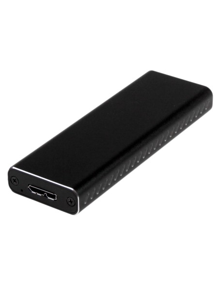 ADAPTADOR STARTECH SSD M.2 A USB 3.0 UASP CON CARCASA PROTECTORA - CONVERSOR NGFF DE UNIDAD SSD SM2NGFFMBU33