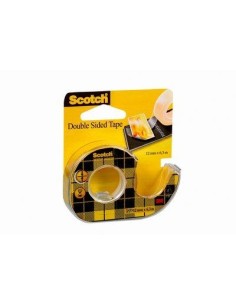 CINTA ADHESIVA DE DOBLE CARA EN PORTARROLLOS SCOTCH 3M 136D