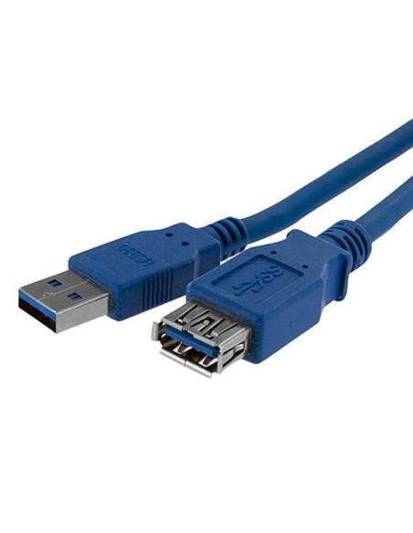 CABLE 1M EXTENSION PASIVO USB CABL 3.0 MACHO A HEMBRA USB A AZUL USB3SEXT1M