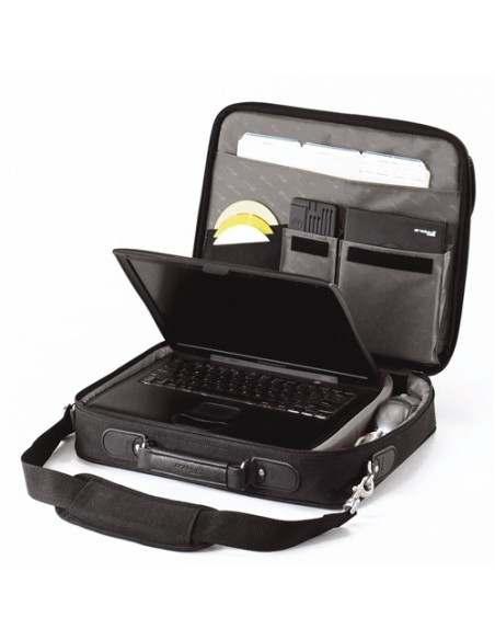 MALETIN PORTATIL TARGUS CLAMSHELL NOTEPAC 15P NEGRO CN01