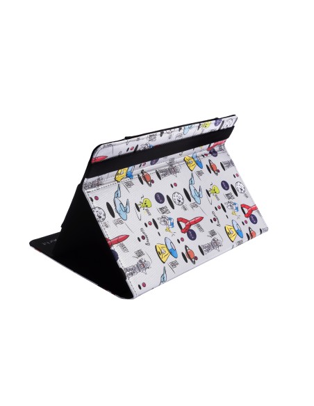FUNDA UNIVERSAL SILVERHT SPACE SILVER METAL PARA TABLETS 9 A 10 PULGADAS 111939240199