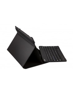 FUNDA TABLET UNIVERSAL SILVERHT GRIPCASE CON TECLADO BLUETOOTH 3.0 NEGRA 9 - 10.1 111914140199