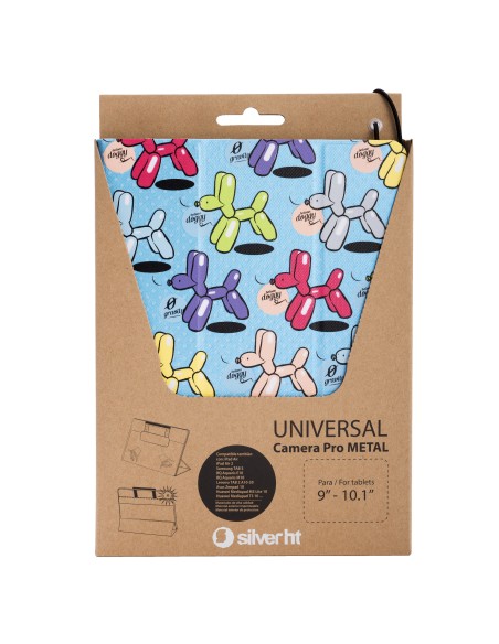 FUNDA UNIVERSAL CAMERA PRO 9 - 10 BALLONS BLUE METAL 111935240199