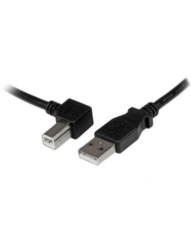 CABLE USB 3M IMPRESORA USB A CABL USB B ACODADO ANGULO IZQUIERDO  USBAB3ML
