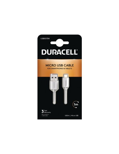 CABLE DURACELL USB MACHO 1M USB5013W