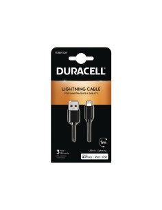CABLE DURACELL LIGHTNING USB APPLE USB5012A