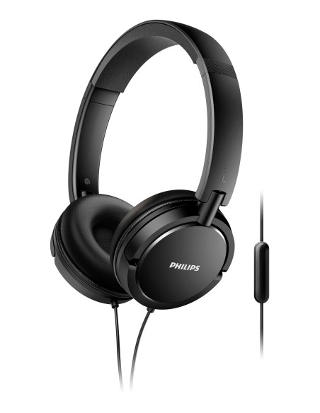 PHILIPS AURICULARES MICROFONO EXTRA BASS SHL5005 NEGRO