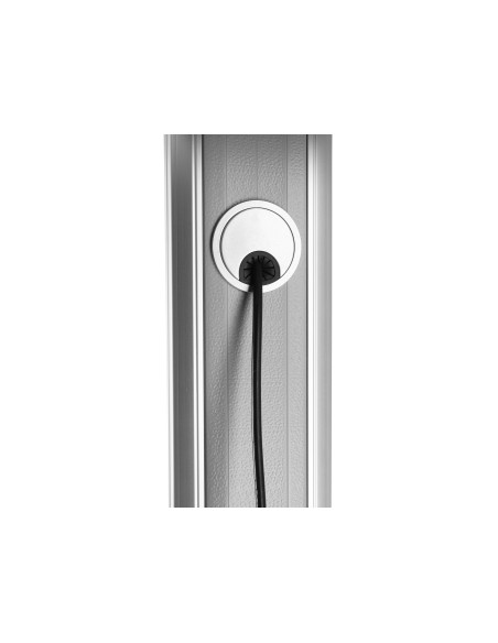 SOPORTE EQUIP PANTALLA 60P - 100P RUEDAS PLATA 650605