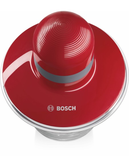 PICADORA BOSCH 400W 0.8L DISCO MEZCLADOR CUCHILLA ACERO INOX ROJO MMR08R2