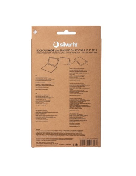 FUNDA TABLET SILVERHT PARA SAMSUNG TAB A 2019 (T510 T515) Negra 111944240199