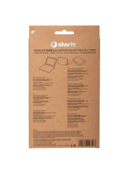 FUNDA TABLET SILVERHT PARA SAMSUNG TAB A 2019 (T510 T515) Rojo 111944440199
