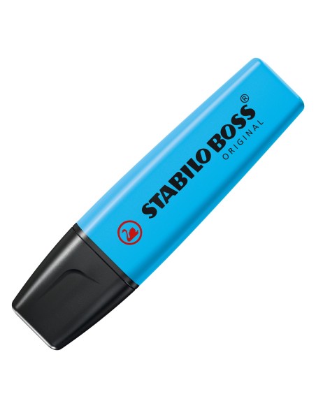 STABILO BOSS ORIGINAL MARCADOR FLUORESCENTE PUNTA BISELADA AZUL 70 31