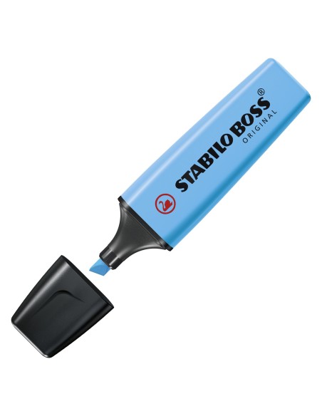 STABILO BOSS ORIGINAL MARCADOR FLUORESCENTE PUNTA BISELADA AZUL 70 31