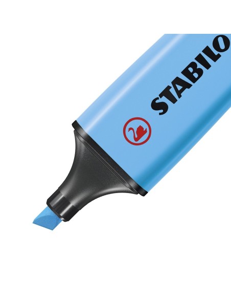 STABILO BOSS ORIGINAL MARCADOR FLUORESCENTE PUNTA BISELADA AZUL 70 31