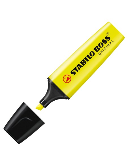 STABILO BOSS ORIGINAL ESTUCHE DE MARCADORES FLUORESCENTES 6 COLORES PUNTA BISELADA 70 6