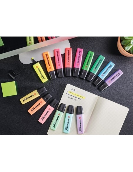 STABILO BOSS ORIGINAL MARCADOR FLUORESCENTE PUNTA BISELADA ROSA 70 56