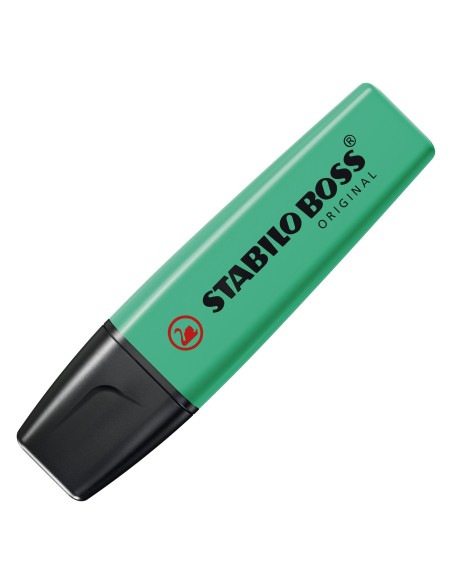 STABILO BOSS ORIGINAL MARCADOR FLUORESCENTE PUNTA BISELADA TURQUESA 70 51