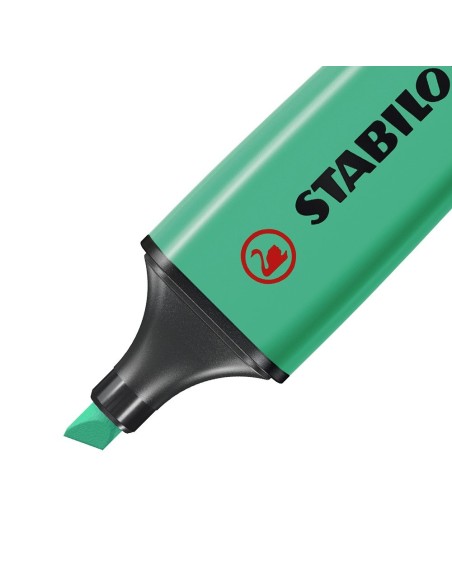 STABILO BOSS ORIGINAL MARCADOR FLUORESCENTE PUNTA BISELADA TURQUESA 70 51