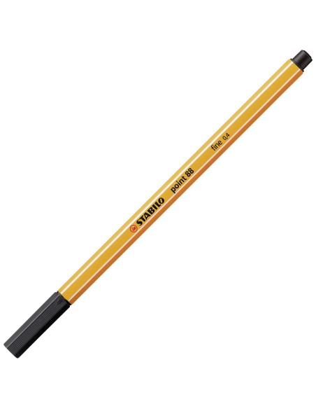 STABILO POINT 88 ESTUCHE ROTULADORES PUNTA FINA 0.4MM CON 10 COLORES 8810