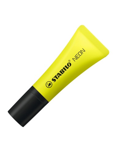 MARCADOR FLUORESCENTE STABILO TECNOLOGIA ANTI-SECADO 2 ANCHOS DE TRAZO 2+5MM NEON AMARILLO 72 24