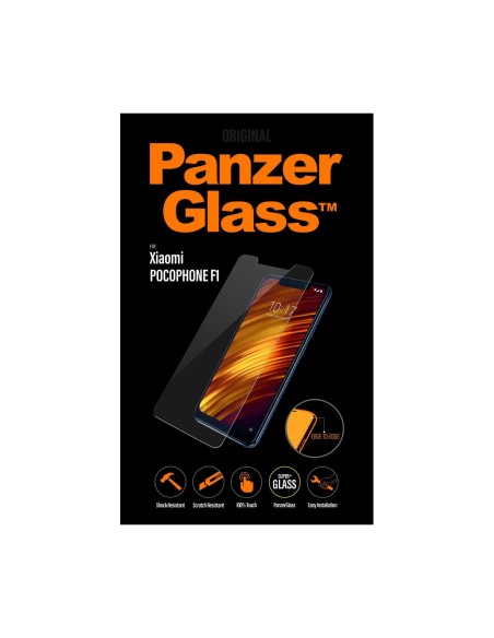 PROTECTOR DE PANTALLA PANZERGLASS PARA XIAOMI POCOPHONE F1 CRISTAL TEMPLADO 0.4MM CUBRE TODO EL FRONTAL 8004