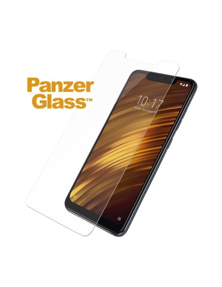 PROTECTOR DE PANTALLA PANZERGLASS PARA XIAOMI POCOPHONE F1 CRISTAL TEMPLADO 0.4MM CUBRE TODO EL FRONTAL 8004