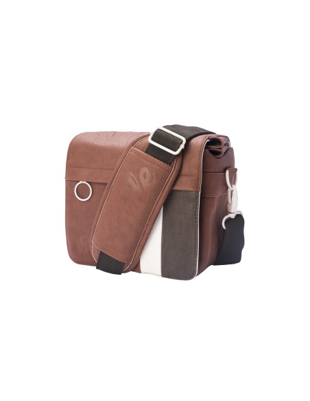 BANDOLERA SMILE URBAN NOMAD INDIANA PARA CAMARA MARRON BLANCO 111653540199