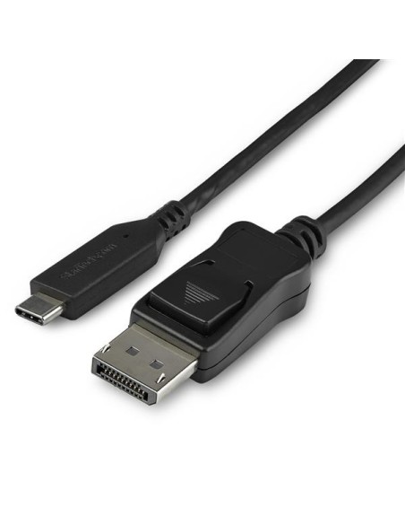 StarTech.com CDP2DP141MB adaptador de cable de vÍ­deo 1 m DisplayPort USB Tipo C Negro
