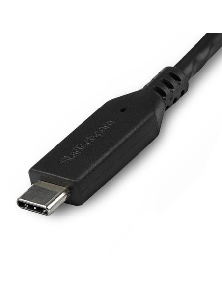 StarTech.com CDP2DP141MB adaptador de cable de vÍ­deo 1 m DisplayPort USB Tipo C Negro