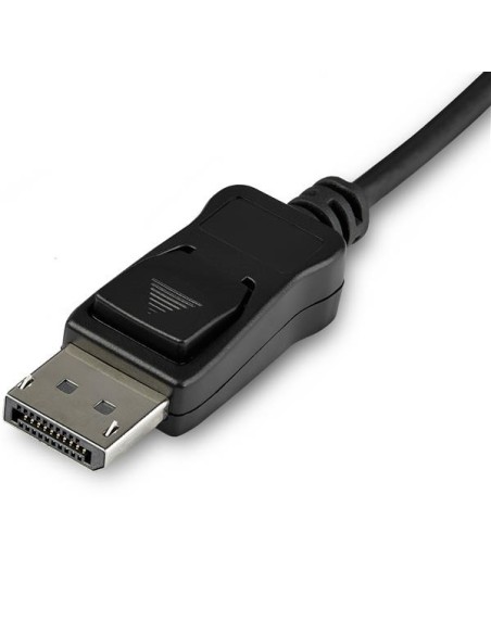 StarTech.com CDP2DP141MB adaptador de cable de vÍ­deo 1 m DisplayPort USB Tipo C Negro