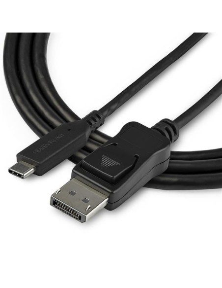 StarTech.com CDP2DP141MB adaptador de cable de vÍ­deo 1 m DisplayPort USB Tipo C Negro