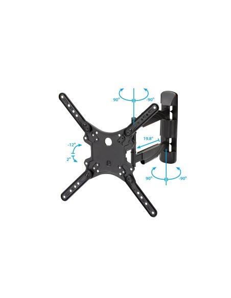 StarTech.com Soporte VESA de Pared para Televisor o Monitor de 22 a 55 Pulgadas en Acero de Servicio Pesado - Totalmente Articul
